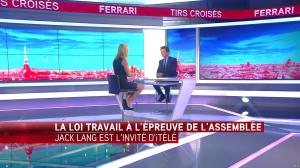 Laurence Ferrari dans Tirs Croisés - 03/05/16 - 01