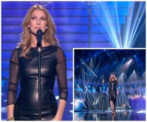 Collage de Céline Dion dans le Grand Show - 24/11/12 - 06