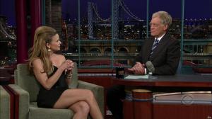 Kyra Sedgwick dans The Late Show With David Letterman - 12/06/07 - 02