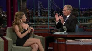 Kyra Sedgwick dans The Late Show With David Letterman - 12/06/07 - 03