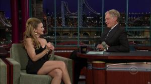 Kyra Sedgwick dans The Late Show With David Letterman - 12/06/07 - 04
