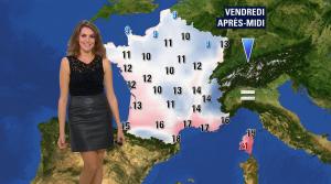 Fanny Agostini à la Météo de BFM TV - 17/11/16 - 16