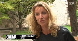 Alexandra Lamy dans la Quotidienne Du Cinema - 08/10/10 - 05