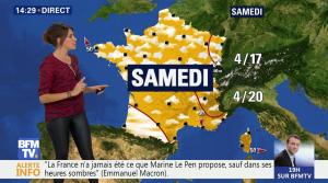 Fanny Agostini à la Météo de BFM TV - 26/04/17 - 16