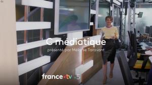Mélanie Taravant dans une Bande-Annonce de C Mediatique - 06/09/22 - 12