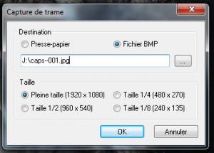 ext - Capturer une trame avec Videoredo 1