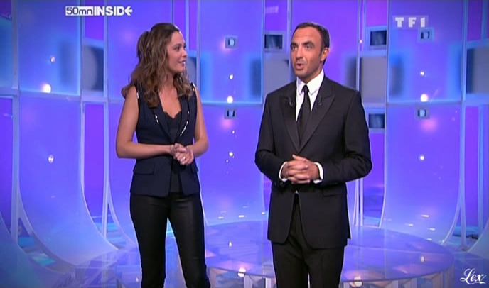 Sandrine Quétier dans 50 Minutes Inside. Diffusé à la télévision le 21/11/09.