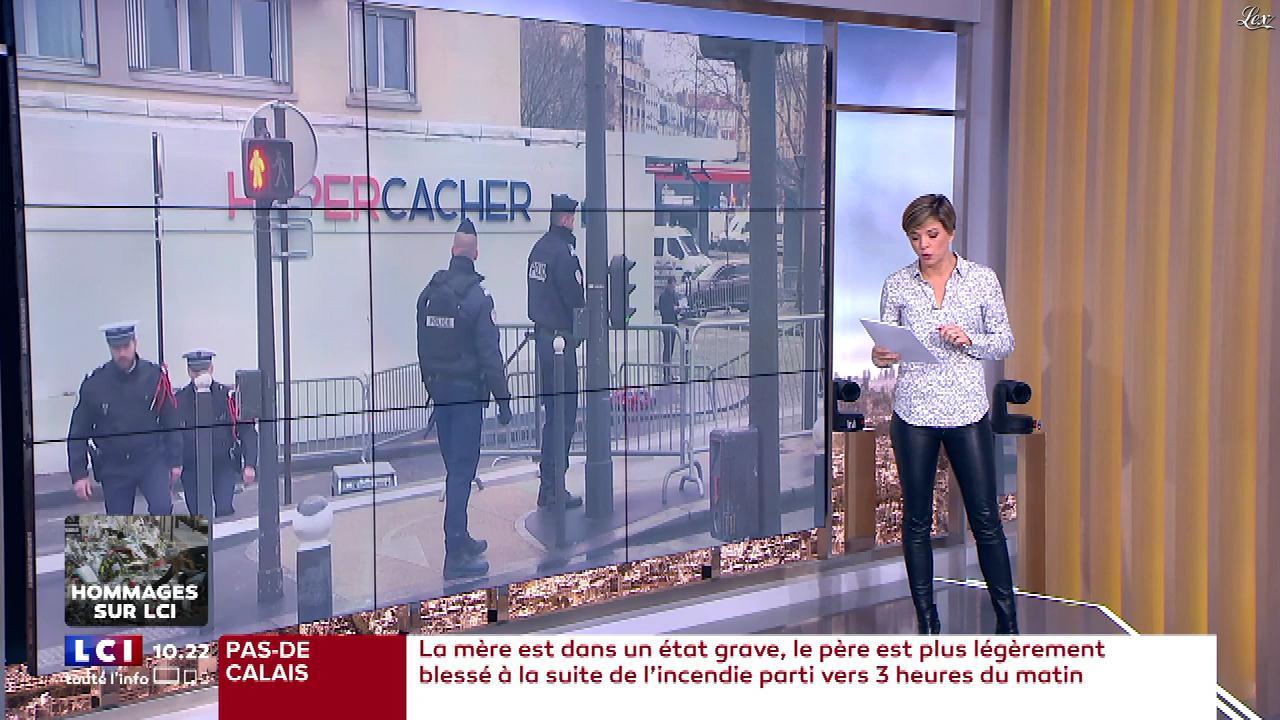 Bénédicte Le Chatelier dans le Brunch. Diffusé à la télévision le 07/01/18.