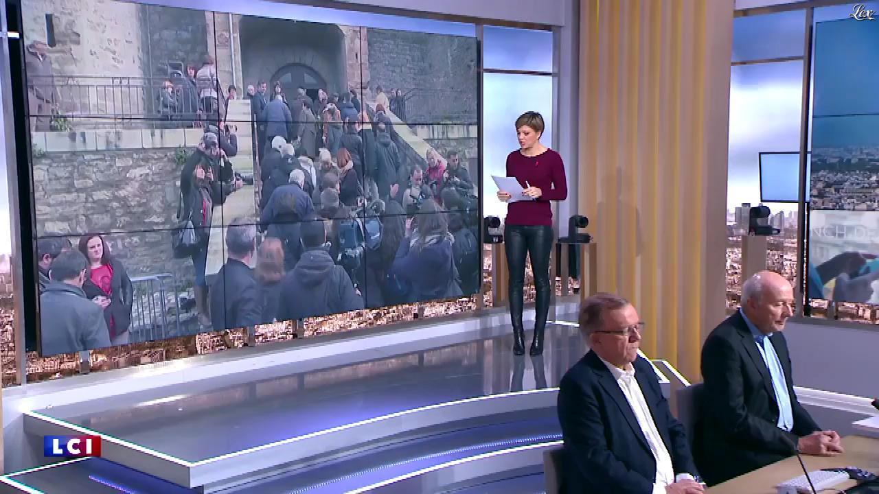 Bénédicte Le Chatelier dans le Brunch de l'Info. Diffusé à la télévision le 25/03/18.