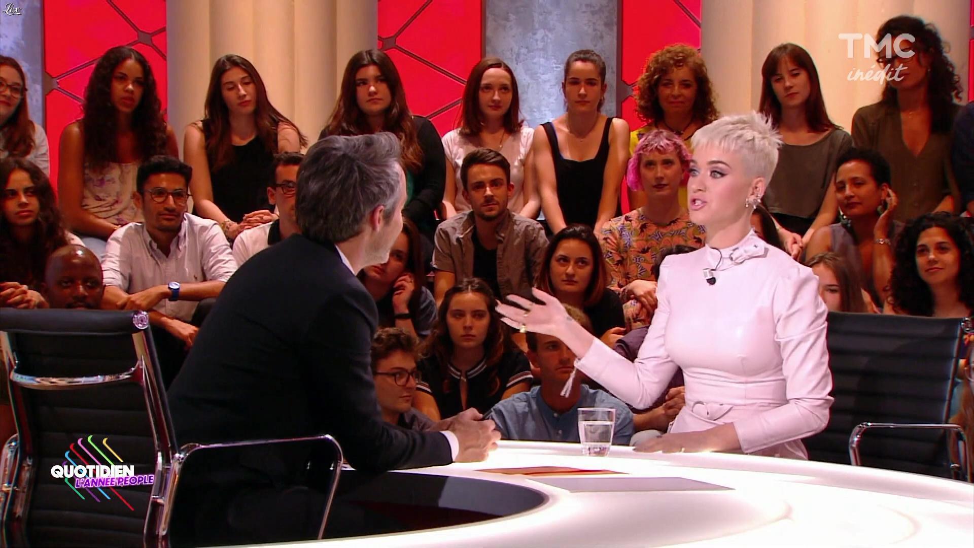 Katy Perry dans Quotidien. Diffusé à la télévision le 03/01/18.