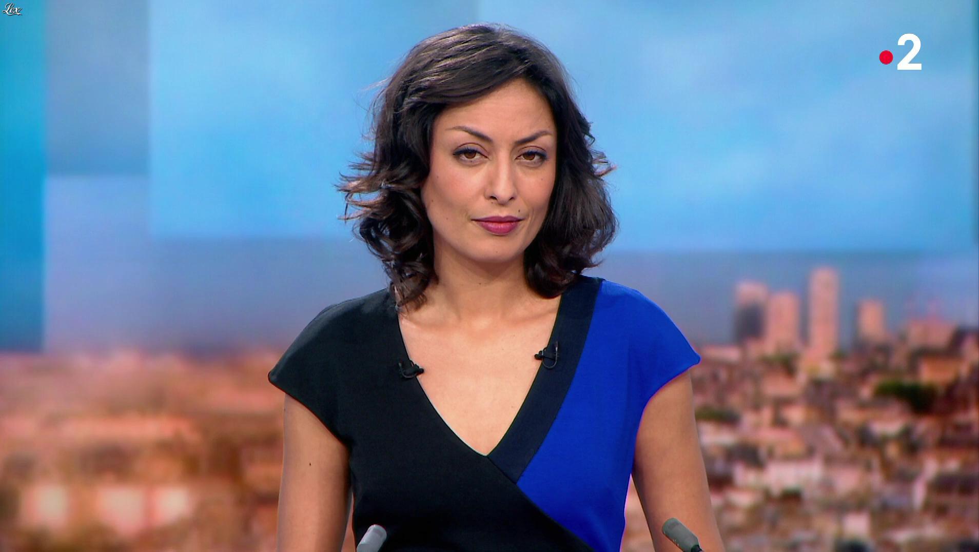 Leïla Kaddour dans le 13h. Diffusé à la télévision le 08/04/18.
