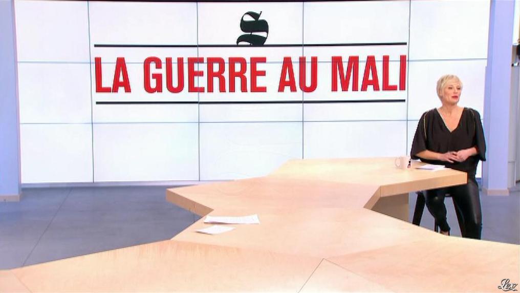 Maïtena Biraben dans le Supplément. Diffusé à la télévision le 20/01/13.