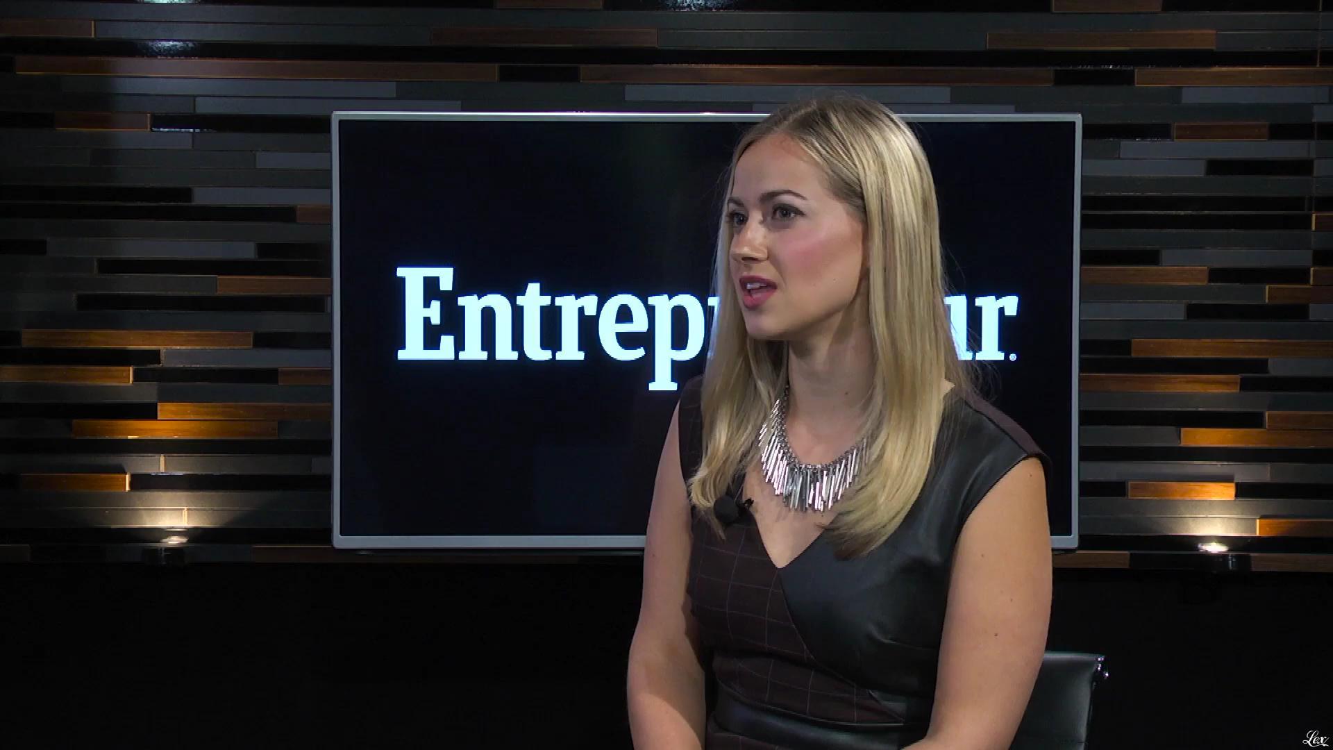 Ashley Wehrley dans Entrepreneur Live. Diffusé à la télévision le 15/11/17.