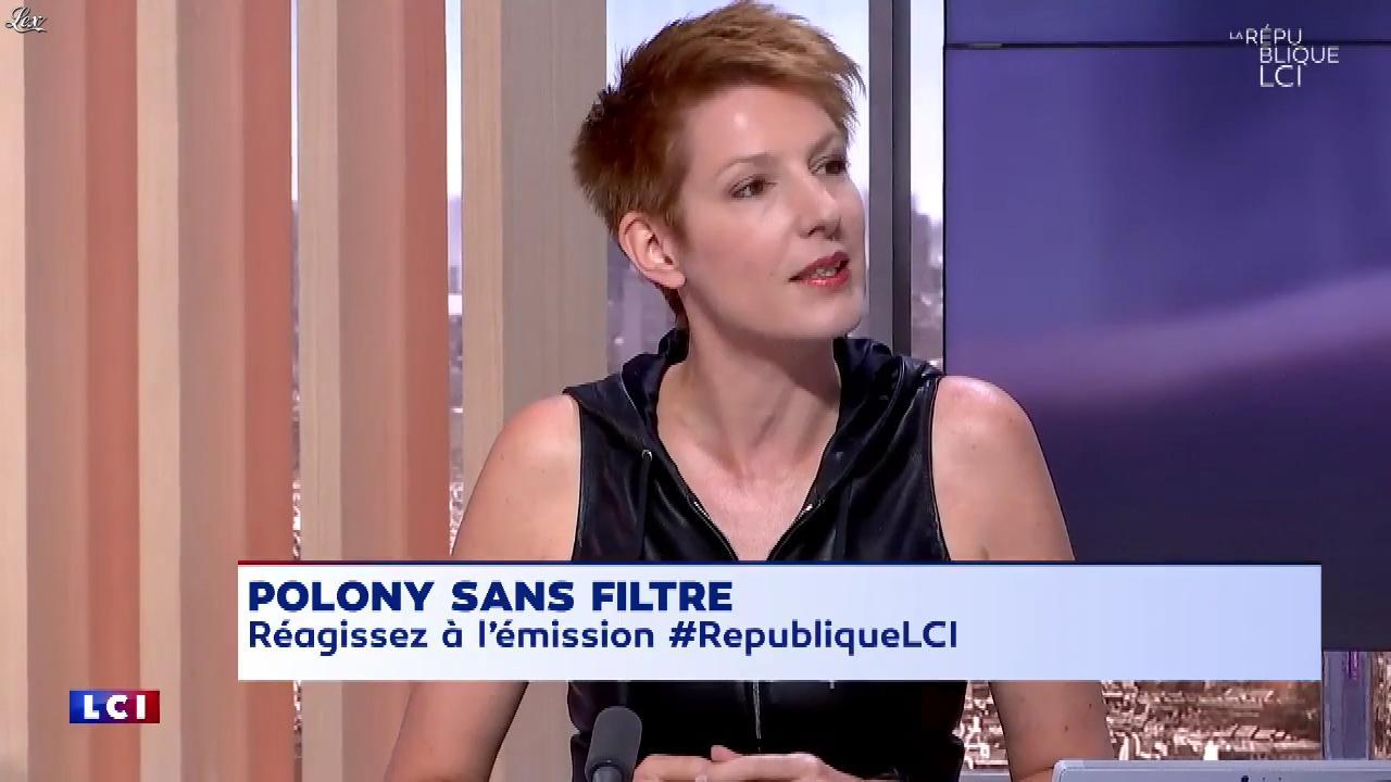 Natacha Polony dans la Republique LCI. Diffusé à la télévision le 19/06/18.