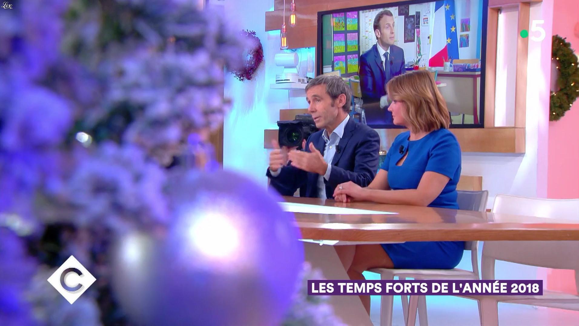 Pascale De La Tour Du Pin dans C à Vous. Diffusé à la télévision le 27/12/18.