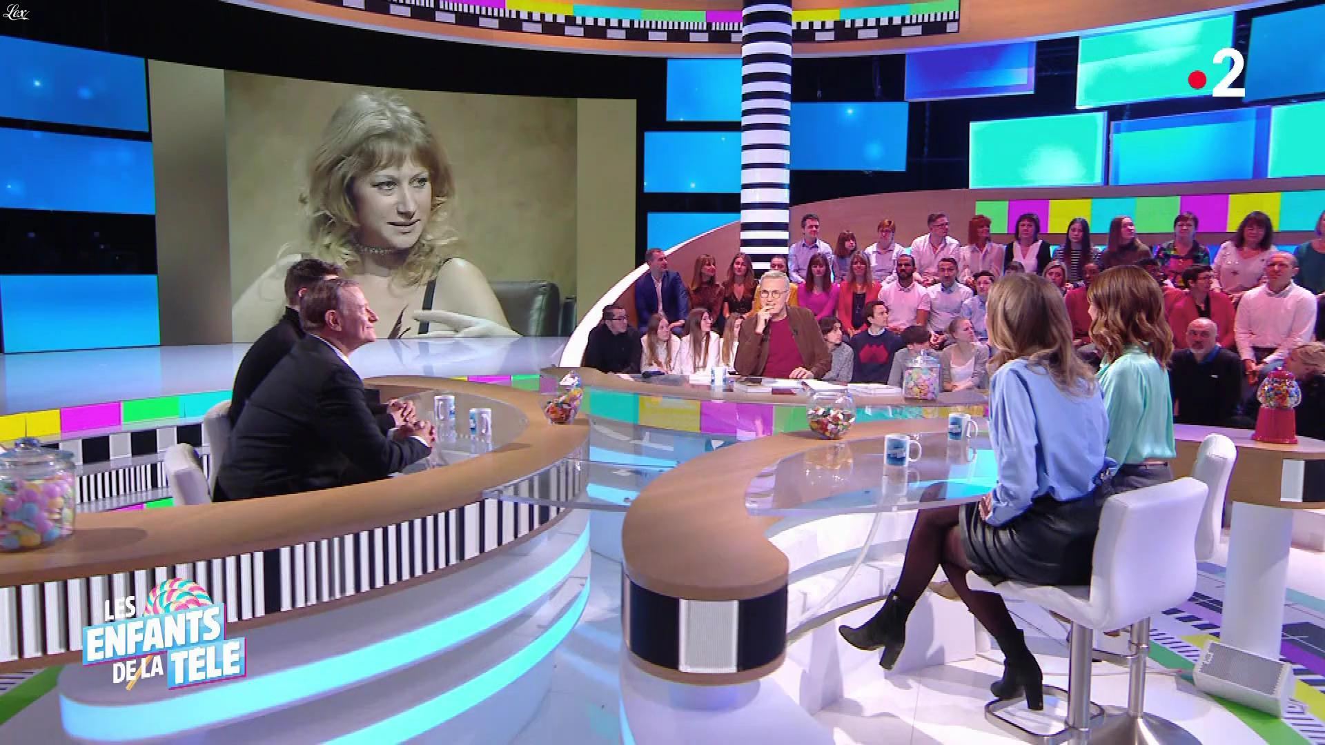 Agathe Lecaron dans les Enfants de la Télé. Diffusé à la télévision le 08/03/20.