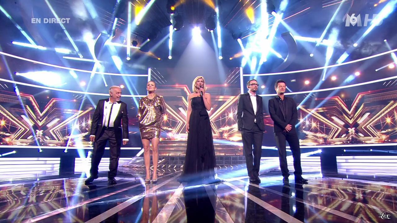 Véronic Dicaire et Sandrine Corman dans X Factor. Diffusé à la télévision le 31/05/11.