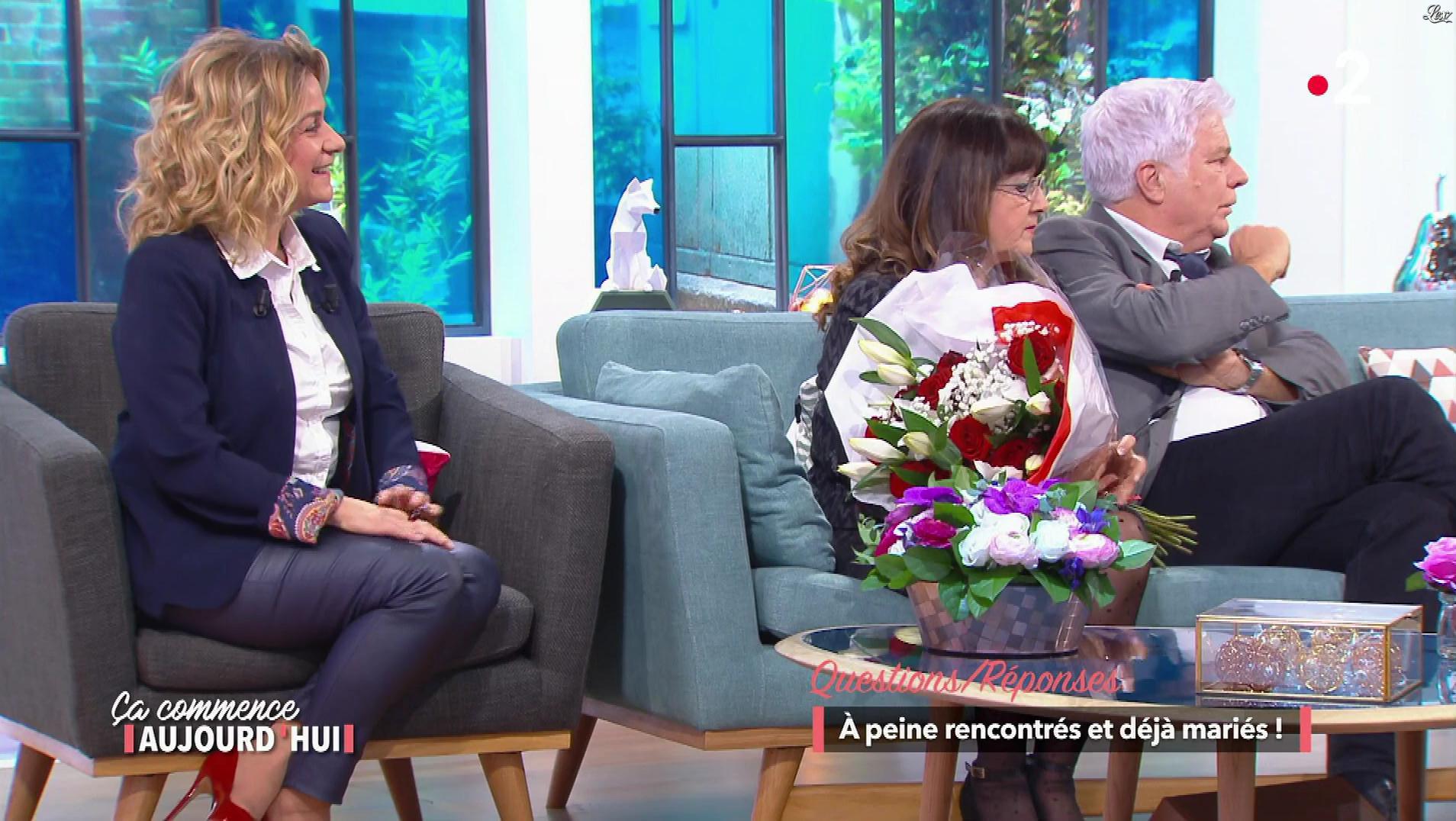 Christèle Albaret dans Ça Commence Aujourd'hui. Diffusé à la télévision le 07/03/18.