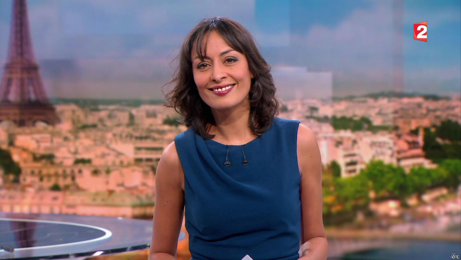Leïla Kaddour dans le 13h. Diffusé à la télévision le 13/01/18.