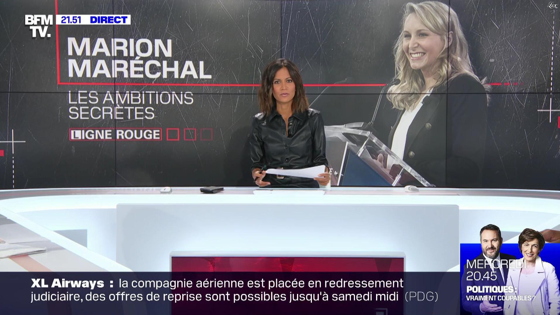 Aurélie Casse dans Ligne Rouge. Diffusé à la télévision le 23/09/19.