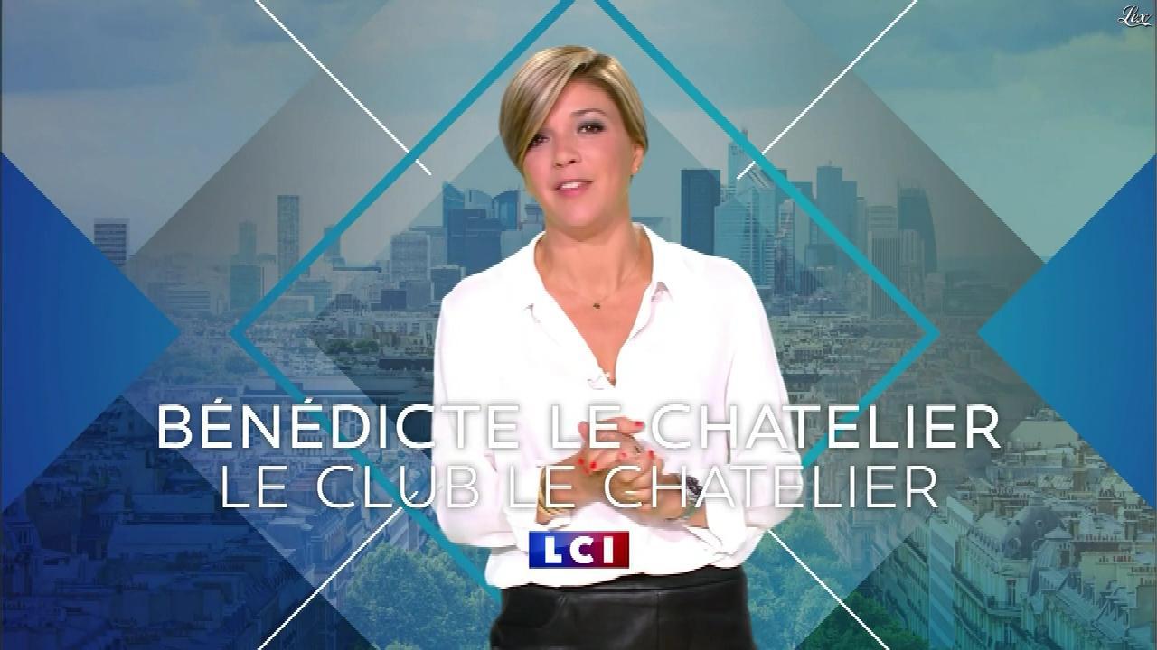 Bénédicte Le Chatelier dans une Bande-Annonce du Club Le Chatelier. Diffusé à la télévision le 26/08/19.