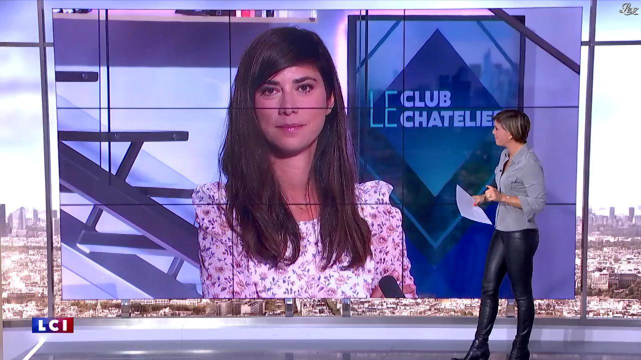 Bénédicte Le Chatelier dans le Club Le Chatelier. Diffusé à la télévision le 06/09/19.