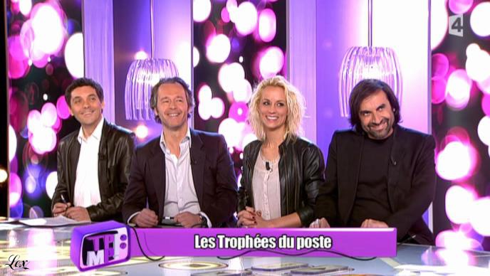 Elodie Gossuin dans Touche Pas à Mon Poste. Diffusé à la télévision le 24/02/11.