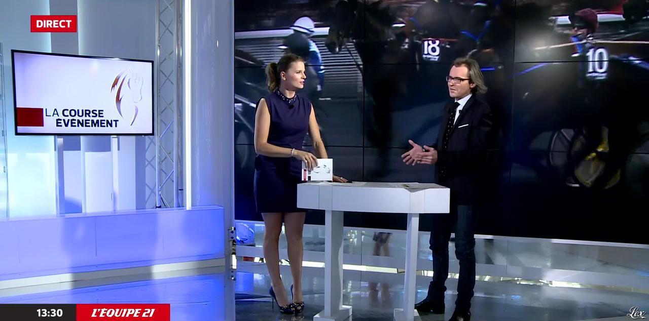 France Pierron dans Menu Sport. Diffusé à la télévision le 29/10/14.