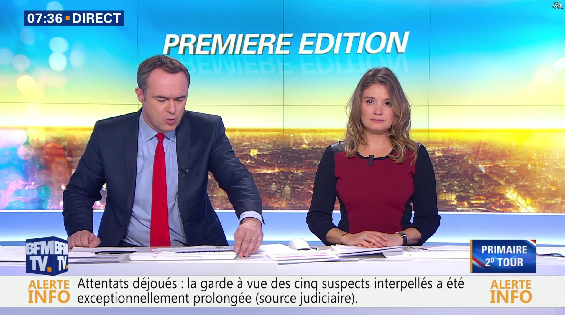 Pascale De La Tour Du Pin dans Première Edition. Diffusé à la télévision le 24/11/16.