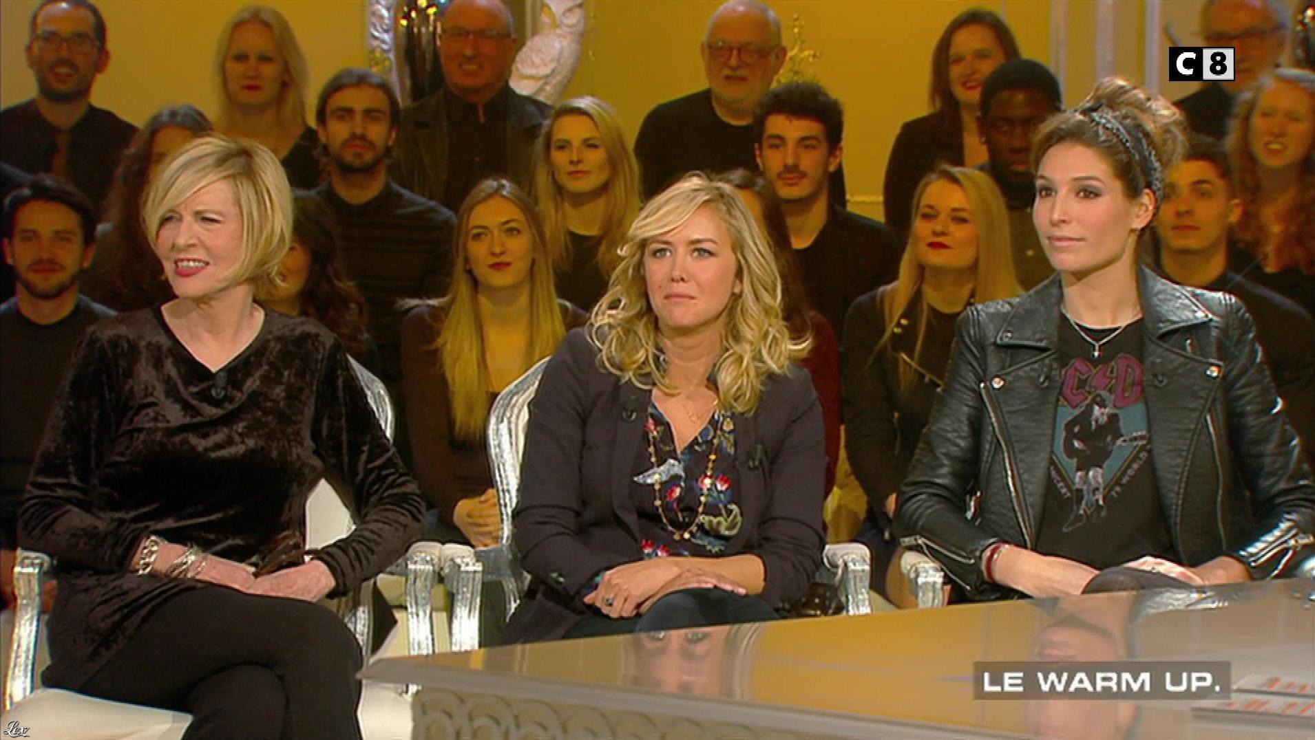 Laury Thilleman dans Salut les Terriens. Diffusé à la télévision le 18/02/17.