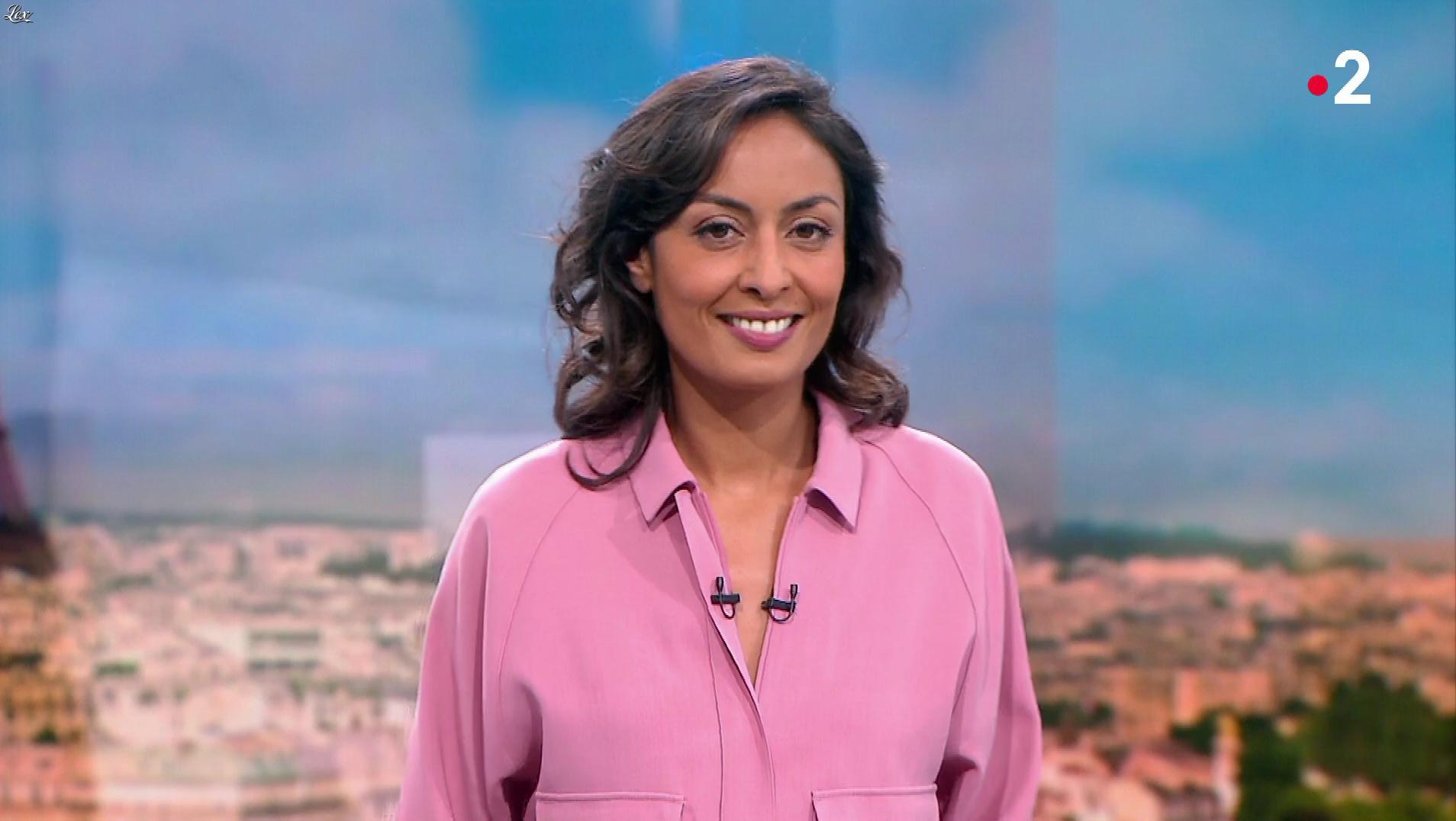 Leïla Kaddour dans le 13h. Diffusé à la télévision le 08/07/18.