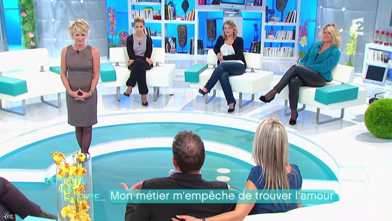 Sophie Davant, Valérie et Laetitia dans Toute une Histoire. Diffusé à la télévision le 31/10/11.
