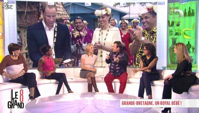 Laurence Ferrari dans le Grand 8. Diffusé à la télévision le 04/12/12.