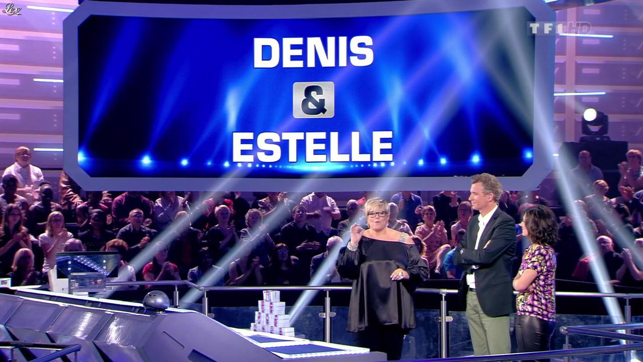 Estelle Denis dans Money Drop. Diffusé à la télévision le 21/06/13.