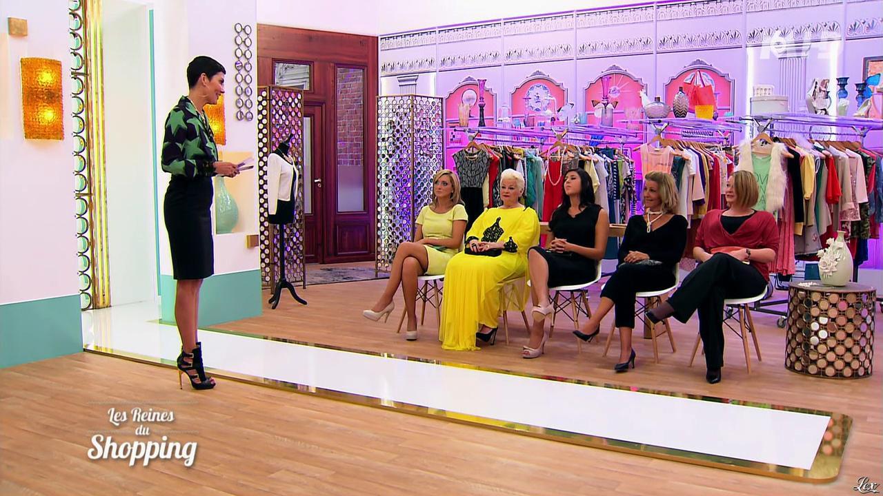 Cristina Cordula dans les Reines du Shopping. Diffusé à la télévision le 07/11/14.