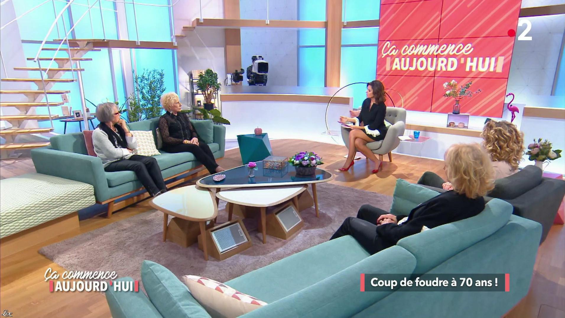 Faustine Bollaert dans Ça Commence Aujourd'hui. Diffusé à la télévision le 06/04/18.