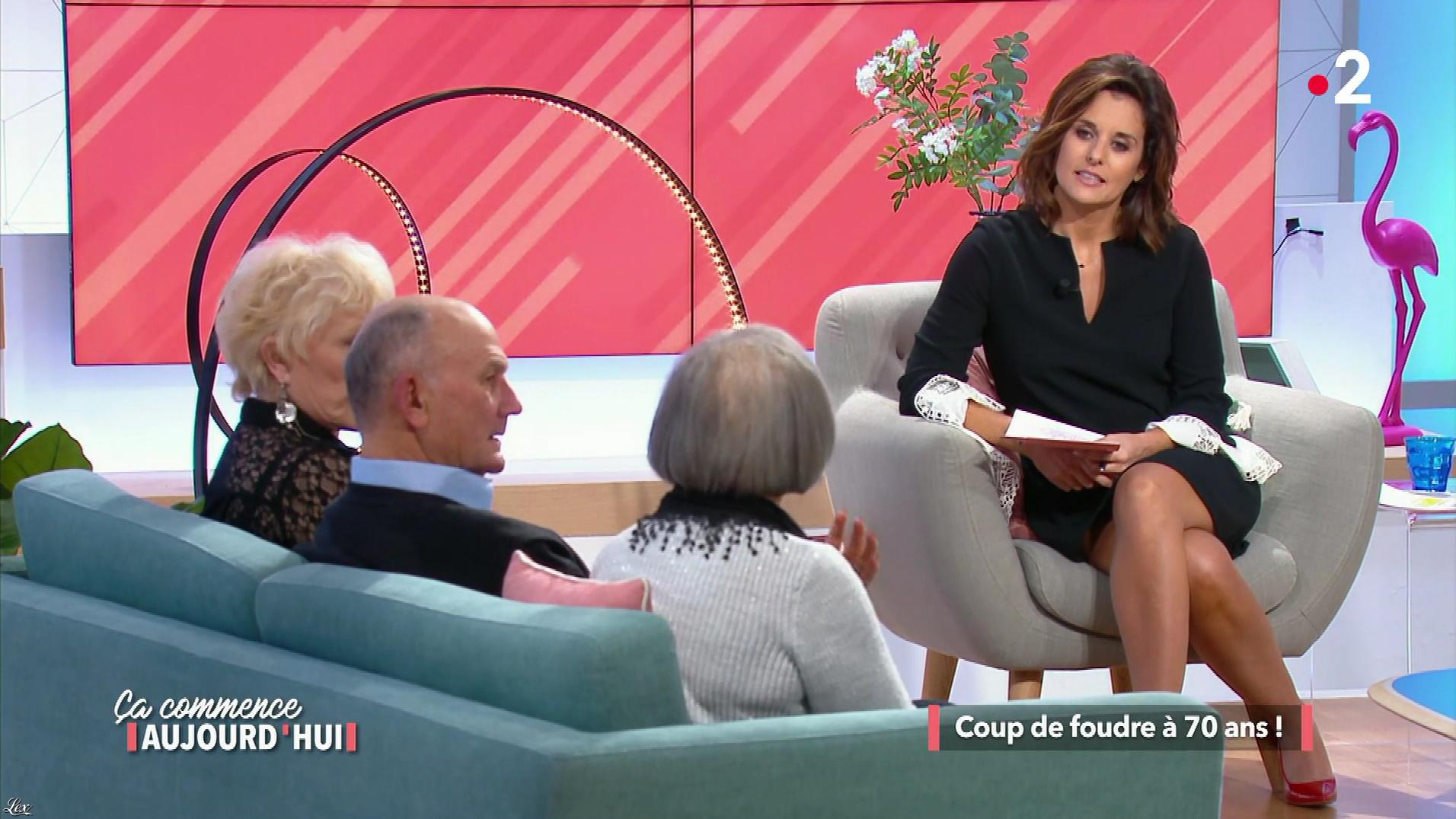 Faustine Bollaert dans Ça Commence Aujourd'hui. Diffusé à la télévision le 06/04/18.