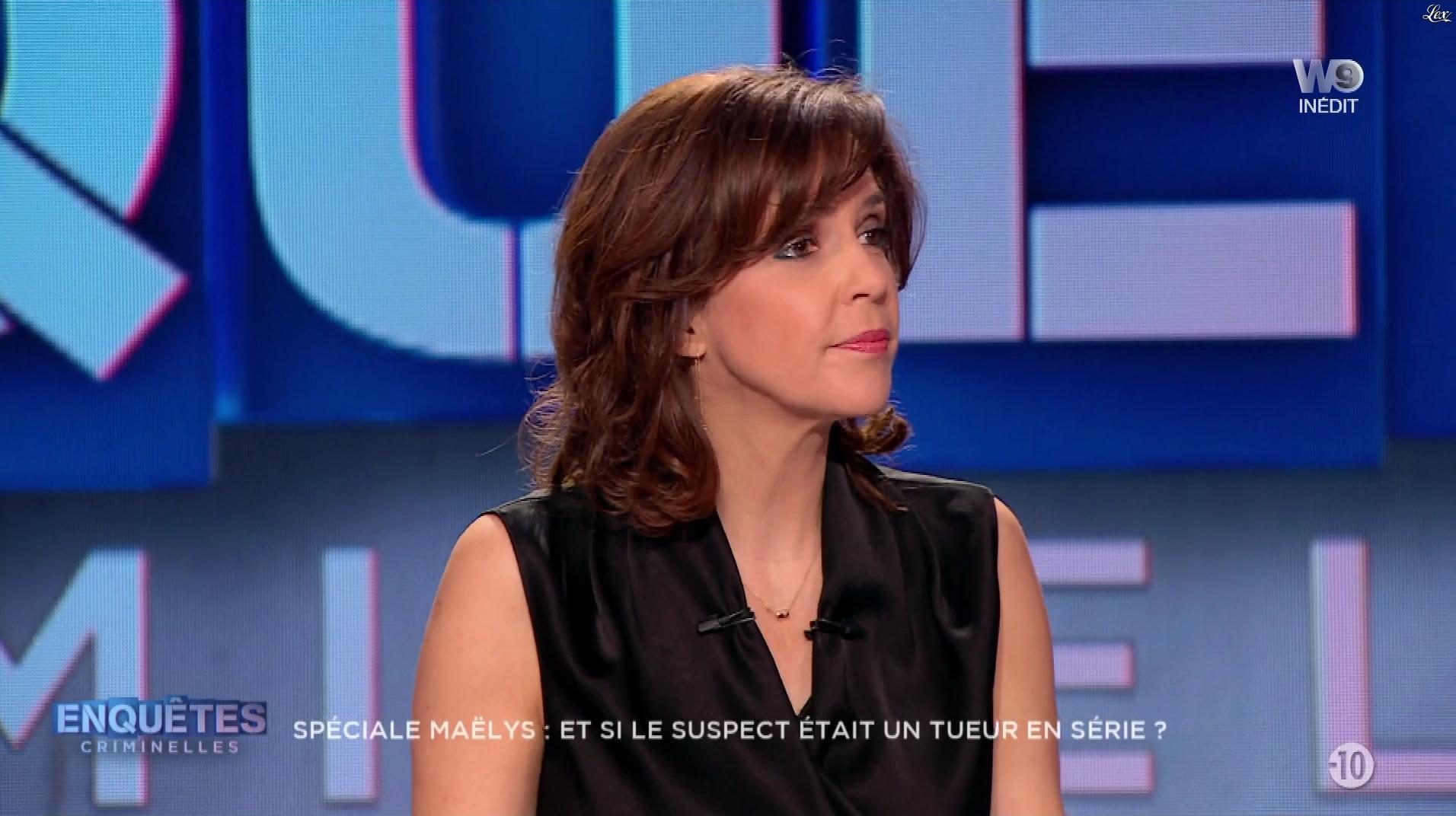 Nathalie Renoux dans Enquêtes Criminelles. Diffusé à la télévision le 31/01/18.