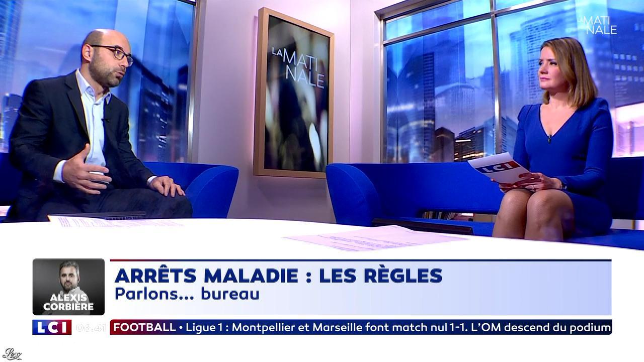 Pascale De La Tour Du Pin dans la Matinale. Diffusé à la télévision le 04/12/17.
