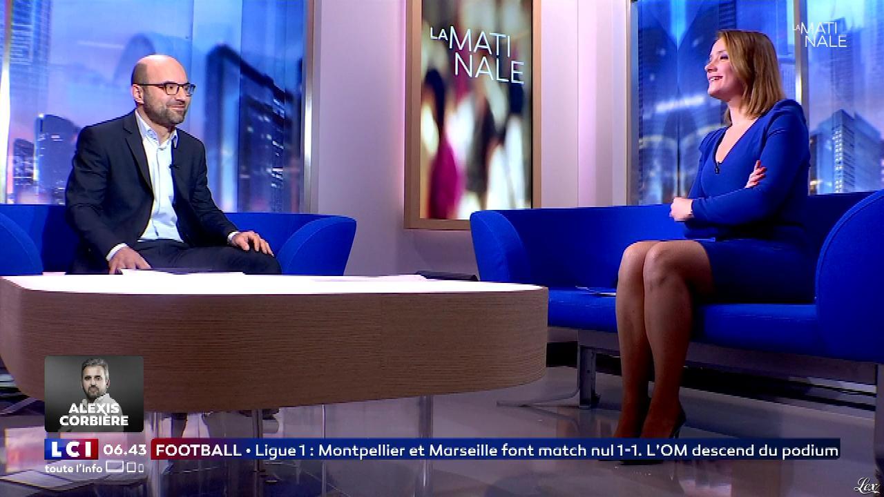 Pascale De La Tour Du Pin dans la Matinale. Diffusé à la télévision le 04/12/17.