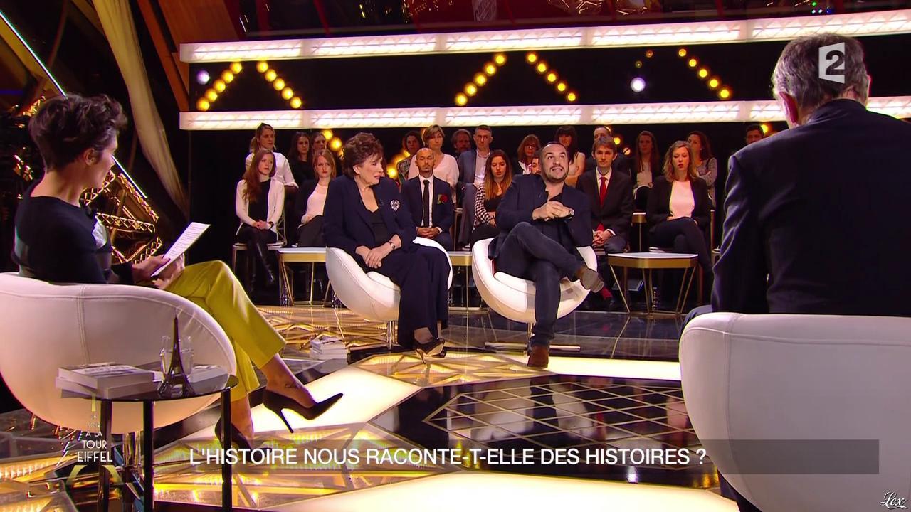 Alessandra Sublet dans un Soir à la Tour Eiffel. Diffusé à la télévision le 06/05/15.