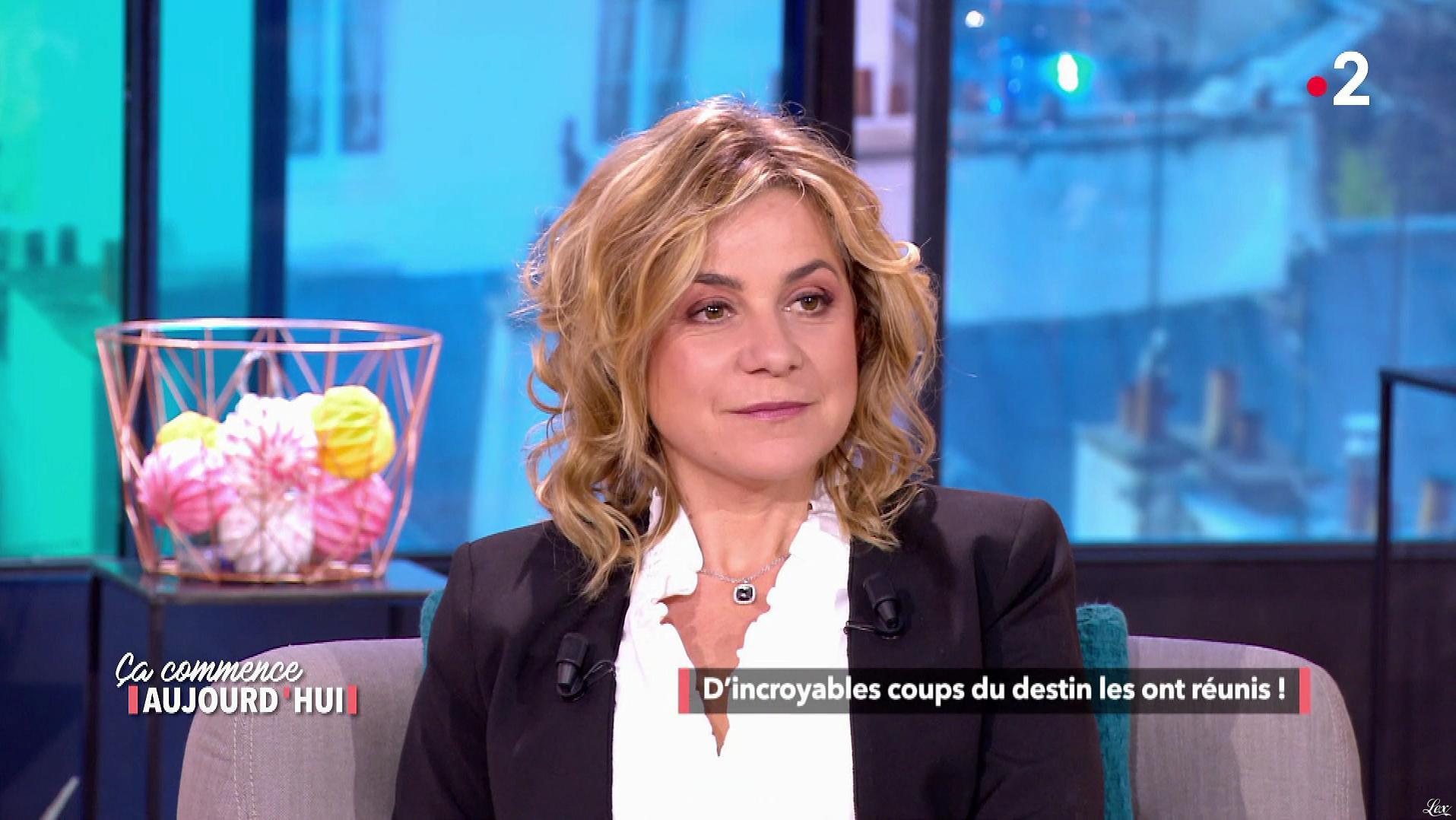 Christèle Albaret dans Ça Commence Aujourd'hui. Diffusé à la télévision le 09/04/19.