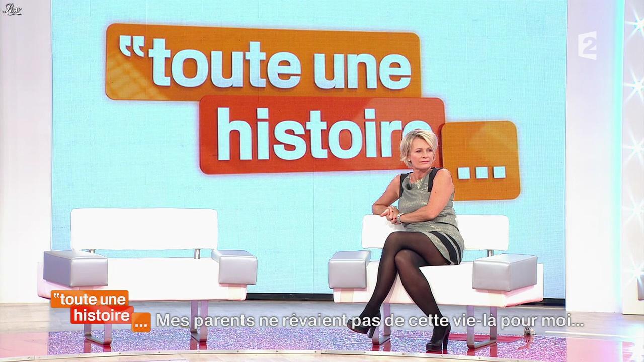 Sophie Davant dans Toute une Histoire. Diffusé à la télévision le 29/10/13.