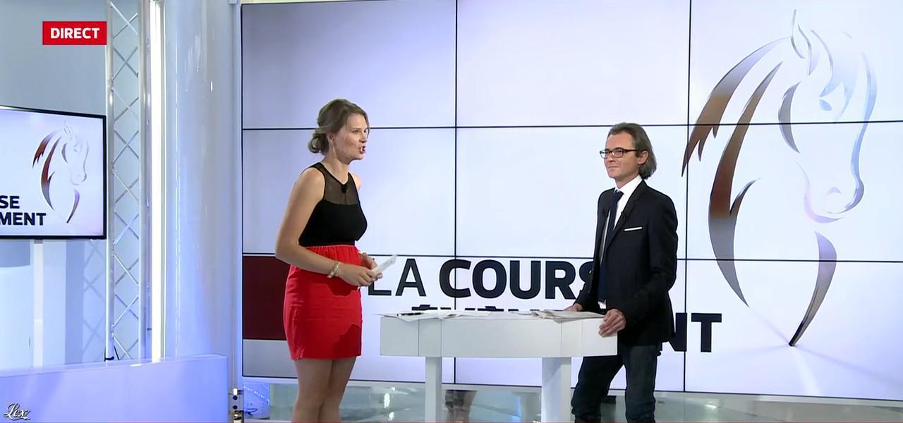 France Pierron dans Menu Sport. Diffusé à la télévision le 11/09/14.