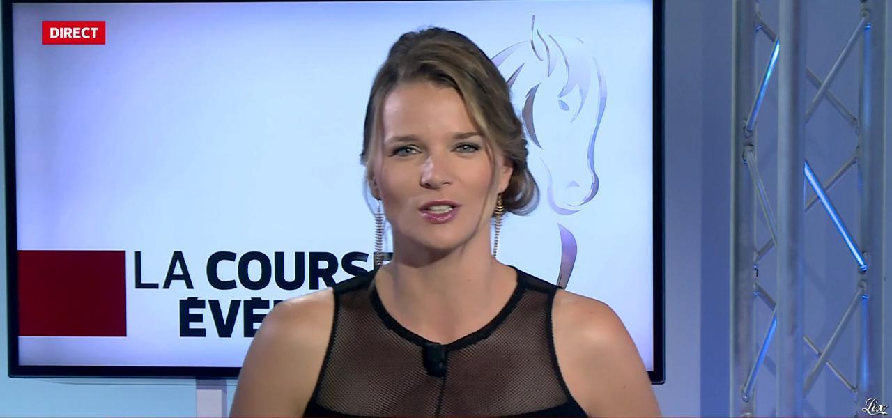 France Pierron dans Menu Sport. Diffusé à la télévision le 11/09/14.