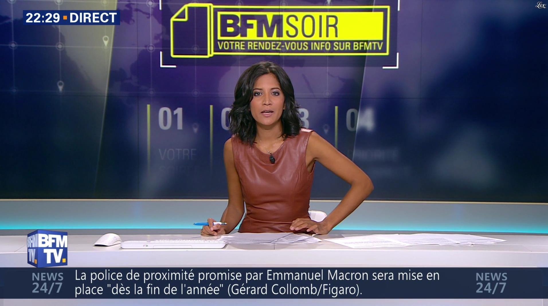 Aurélie Casse dans BFM Soir. Diffusé à la télévision le 16/08/17.