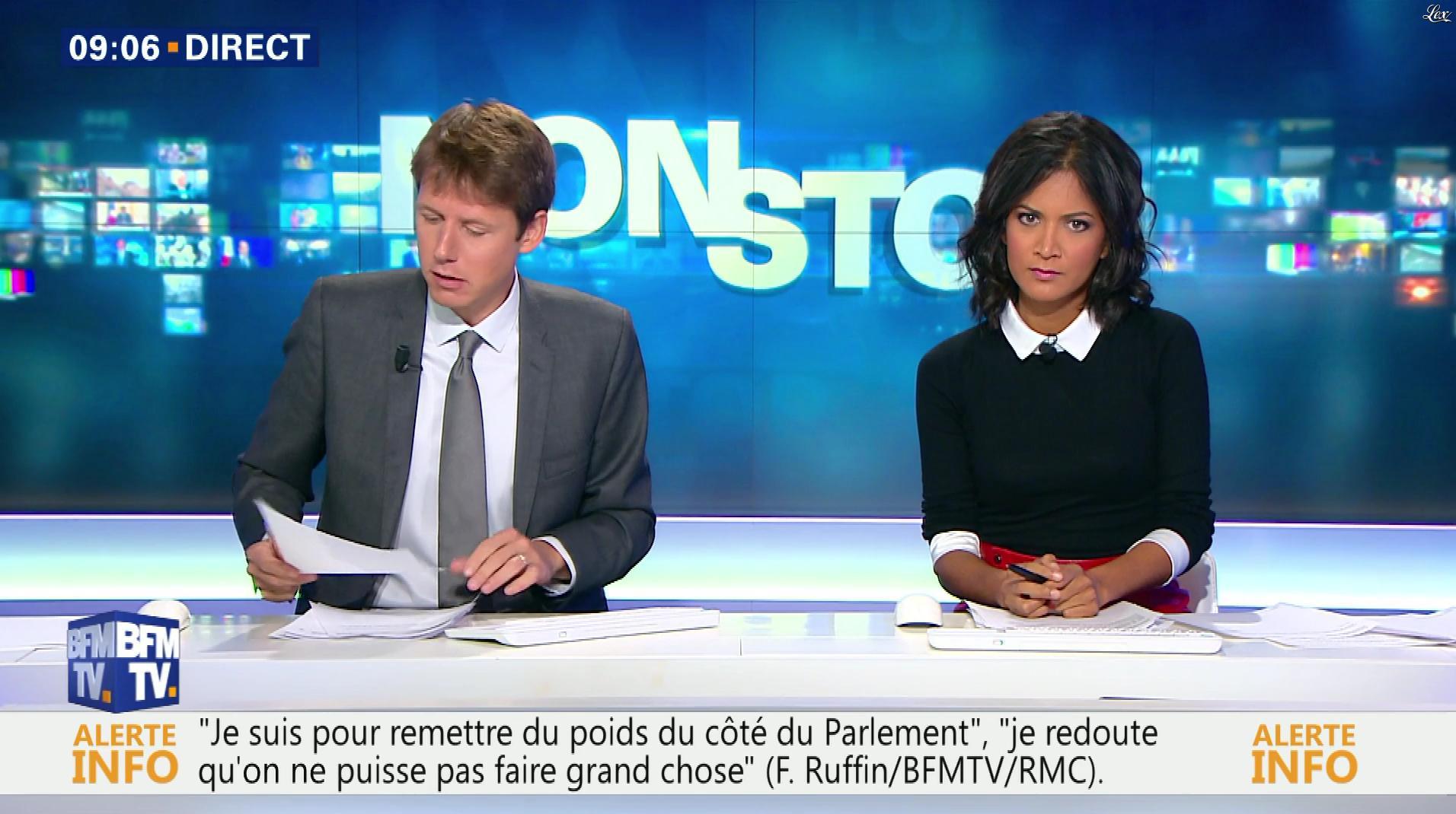 Aurélie Casse dans Non Stop. Diffusé à la télévision le 04/10/17.