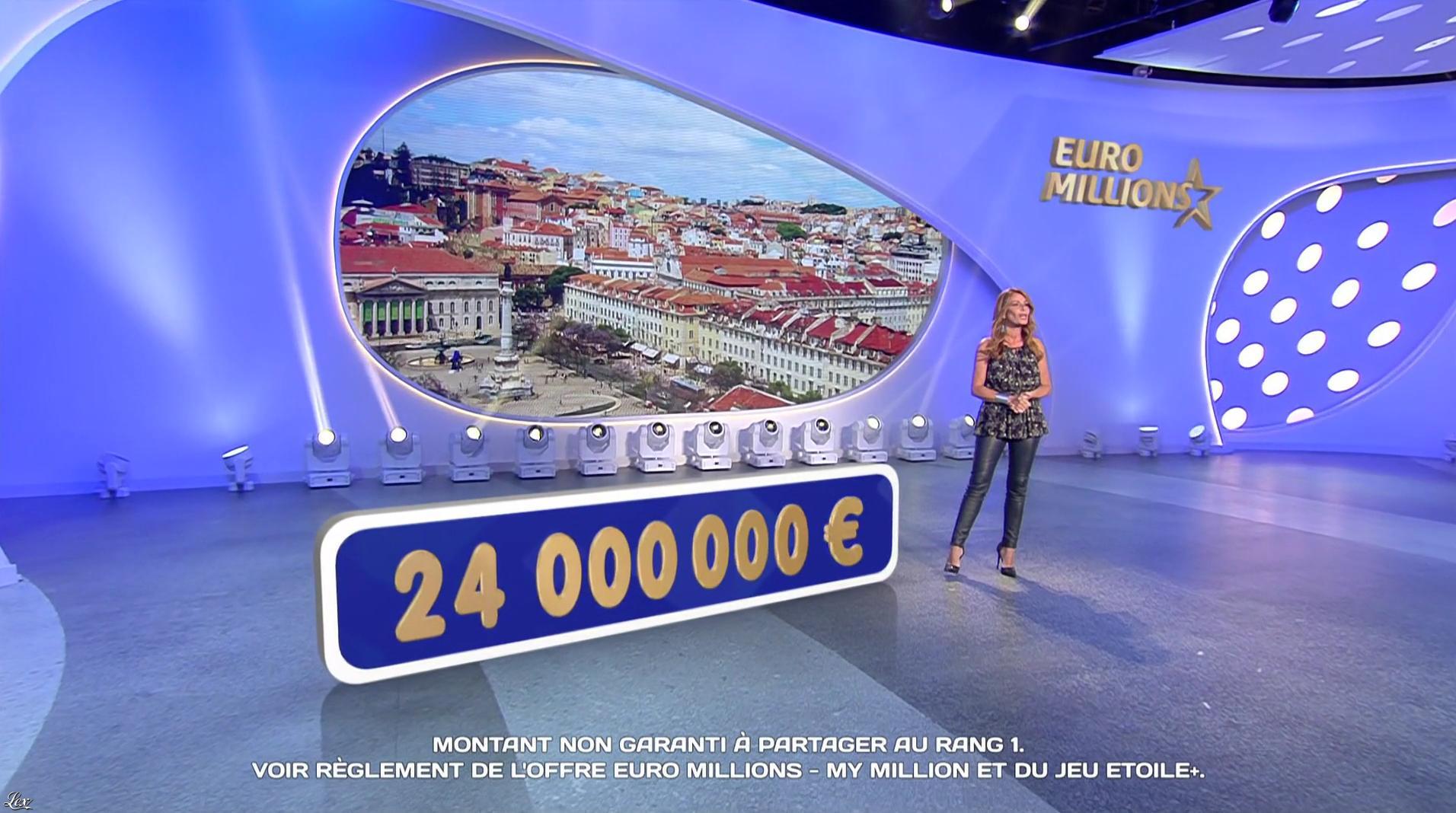 Elsa Fayer dans Euro Millions. Diffusé à la télévision le 11/08/17.