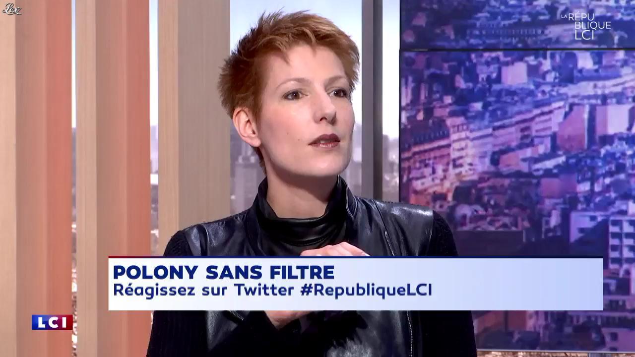 Natacha Polony dans la Republique LCI. Diffusé à la télévision le 02/11/17.