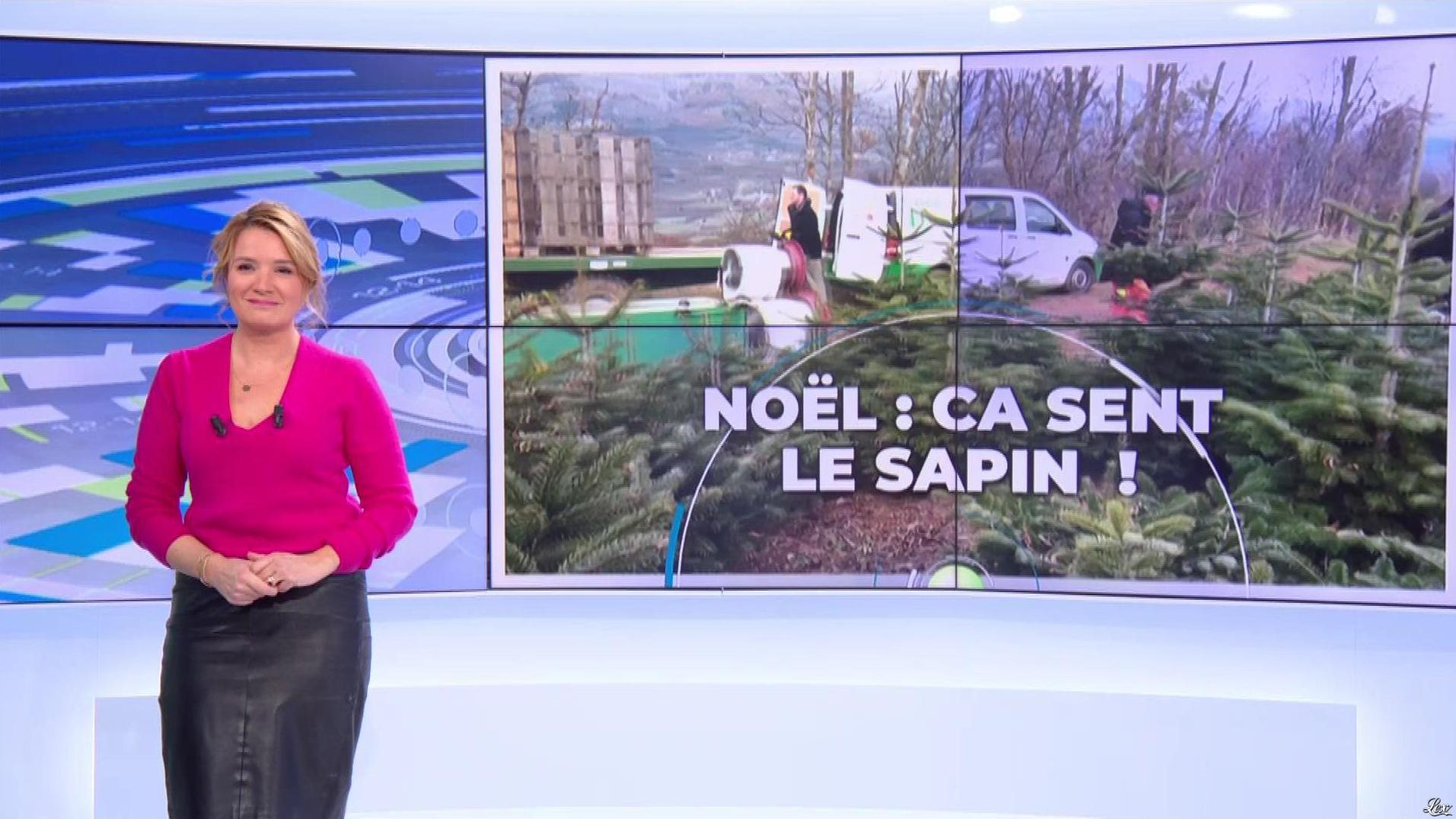 Pascale De La Tour Du Pin dans le Dej Info. Diffusé à la télévision le 12/11/21.